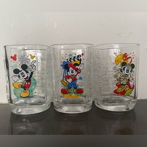 Set of 3 McDonald’s 2000 Disney millennium cups